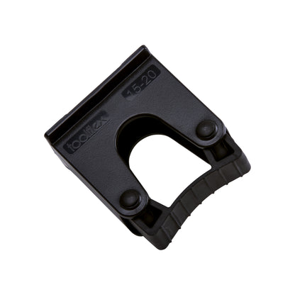 Supports noirs originaux Toolflex à monter sur un mur ou un rail - paquet de 2 (caisse de 20)